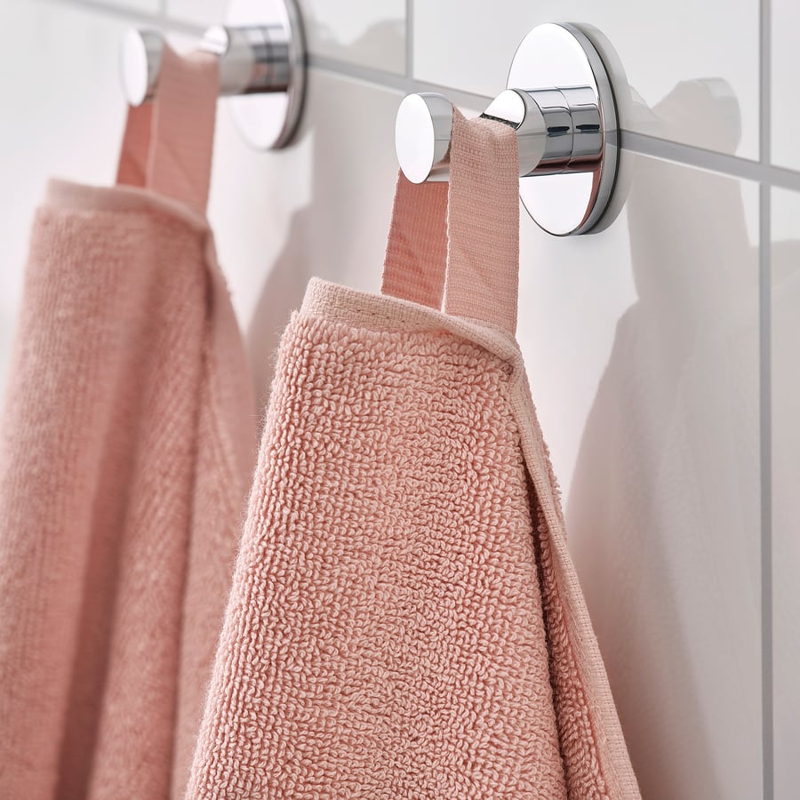 FREDRIKSJÖN bath towel, light pink, 28x55" IKEA