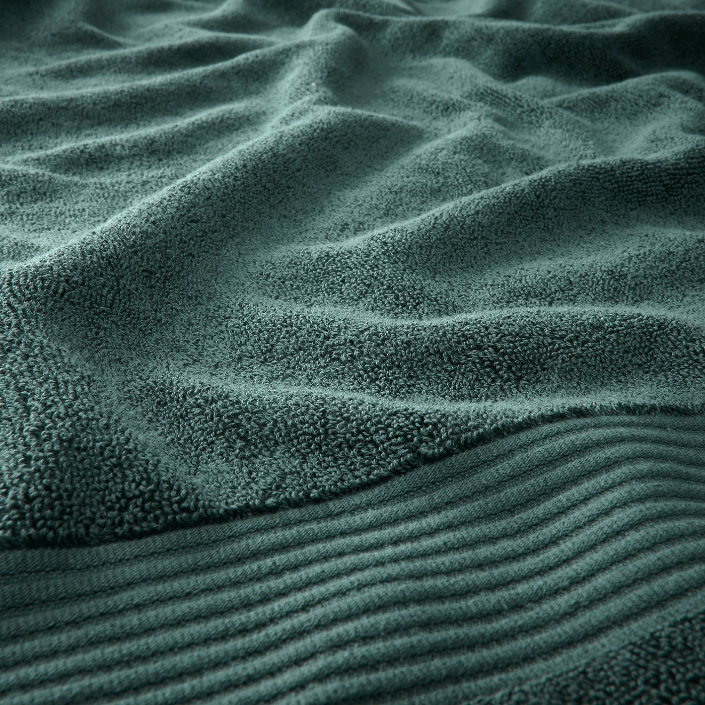 FREDRIKSJÖN hand towel, gray-turquoise, 16x28