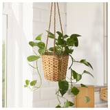 FRIDFULL Hanging planter, water hyacinth, 4 ¾ "