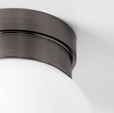 FRIHULT Ceiling/wall lamp, black