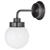 FRIHULT Wall lamp, black