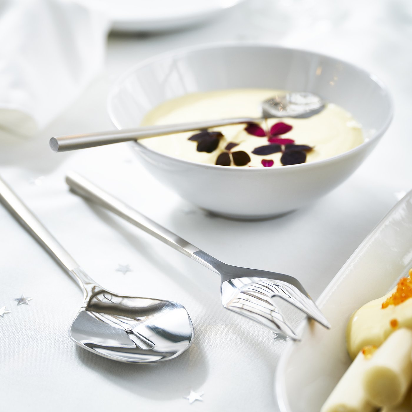 FRÖJDA 5-piece serving set, stainless steel - IKEA