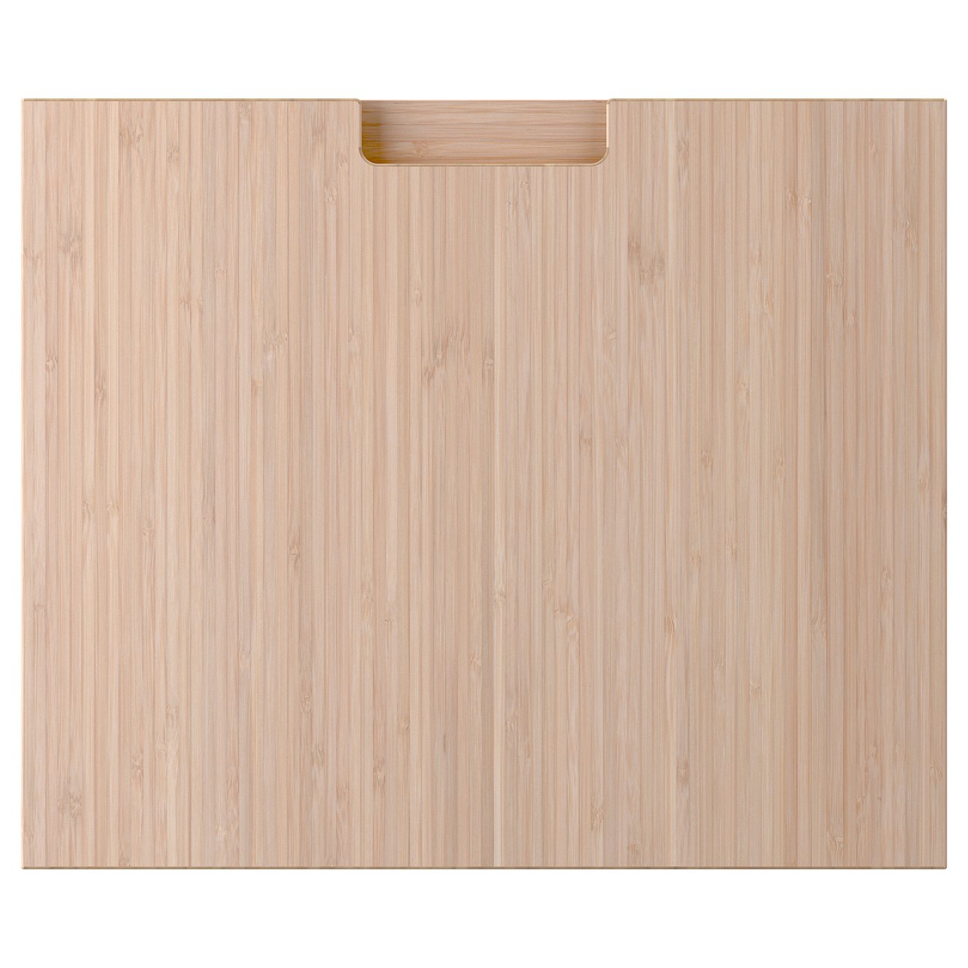FRÖJERED drawer front, light bamboo, 18x15" - IKEA