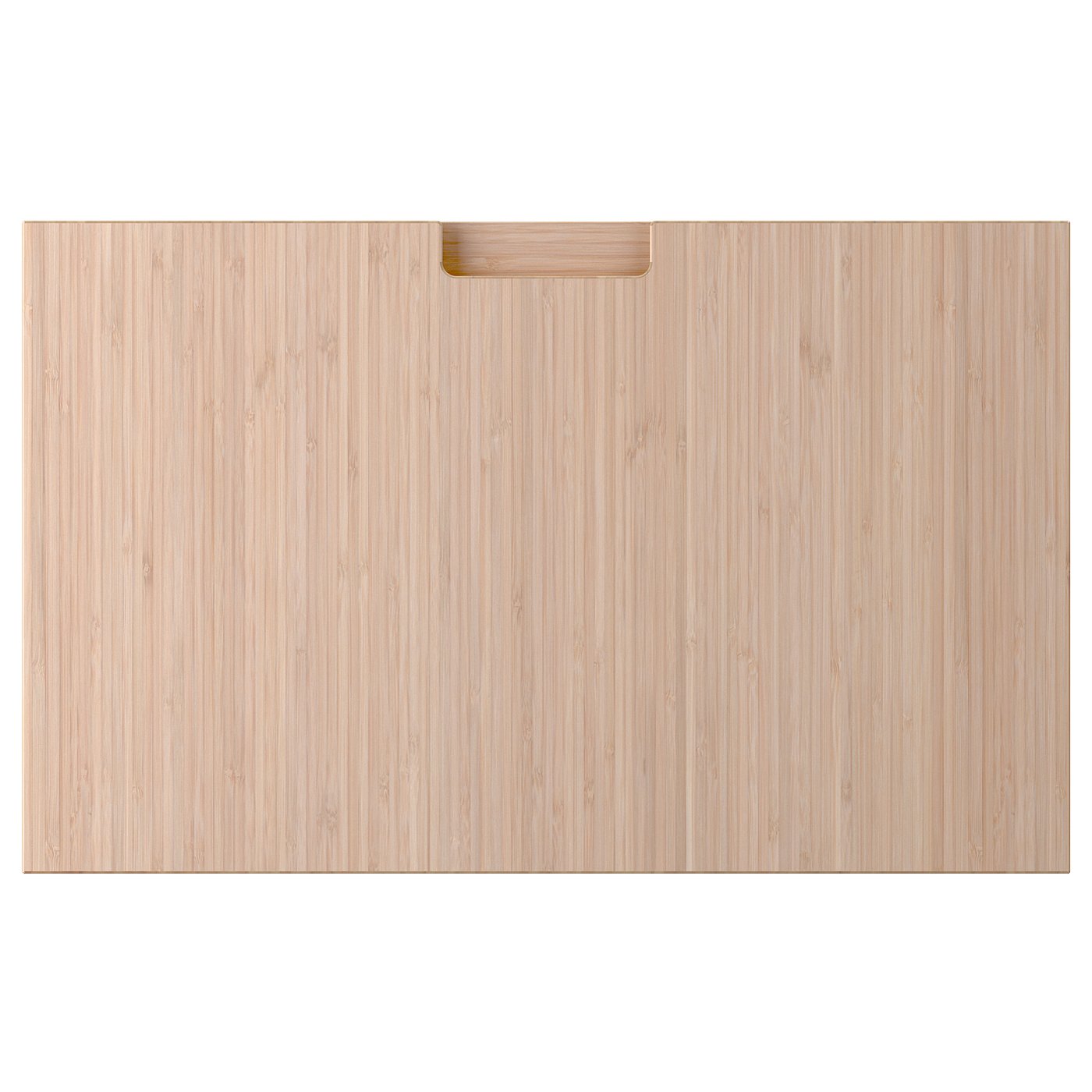 FRÖJERED drawer front, light bamboo, 24x15