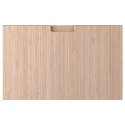 FRÖJERED Drawer front, light bamboo, 24x15 "