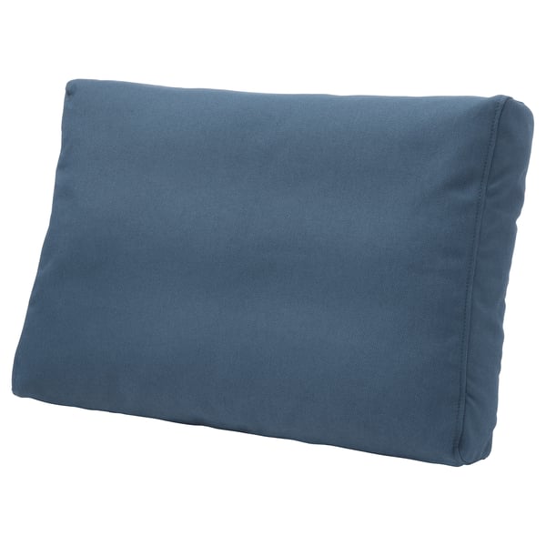 FRÖSÖN Cover for back cushion, outdoor blue, 24 3/8x17 3/8" IKEA