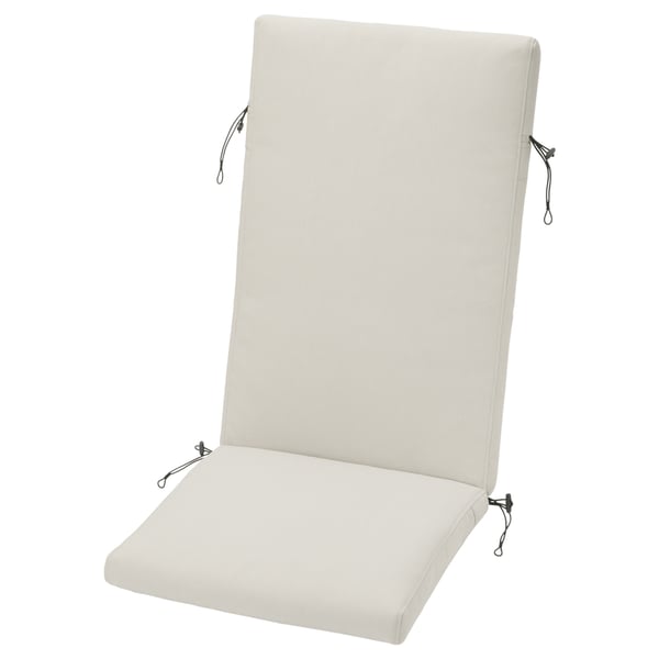 KUDDARNA Back cushion, outdoor, gray, 24 3/8x17 3/8 - IKEA