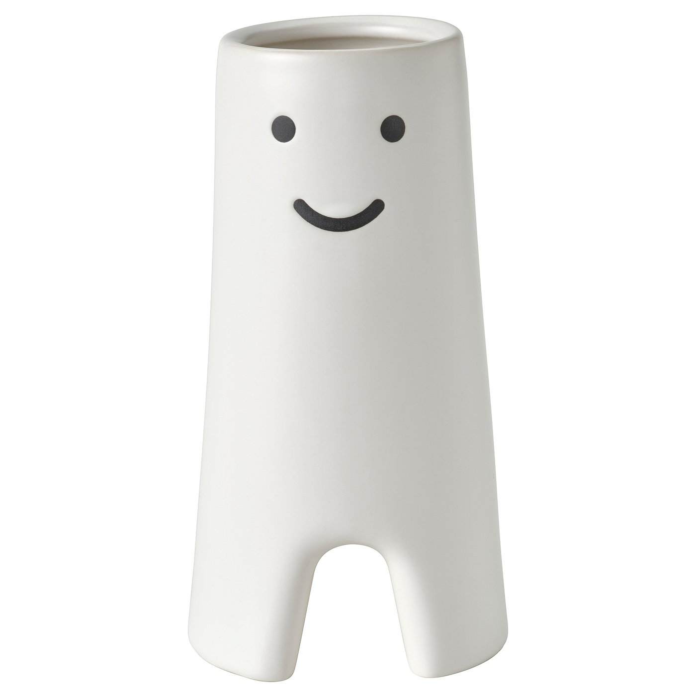 FRÖVÄXT vase, white, 7 ¾