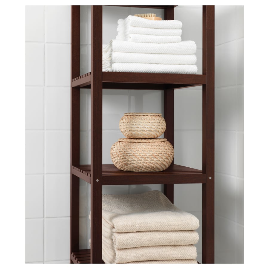 FRYKEN Box with lid, set of 3, seagrass IKEA