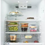 FRYSBAR Top-freezer refrigerator, Stainless steel, 13.9 cu.ft