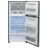 FRYSBAR Top-freezer refrigerator, Stainless steel, 13.9 cu.ft
