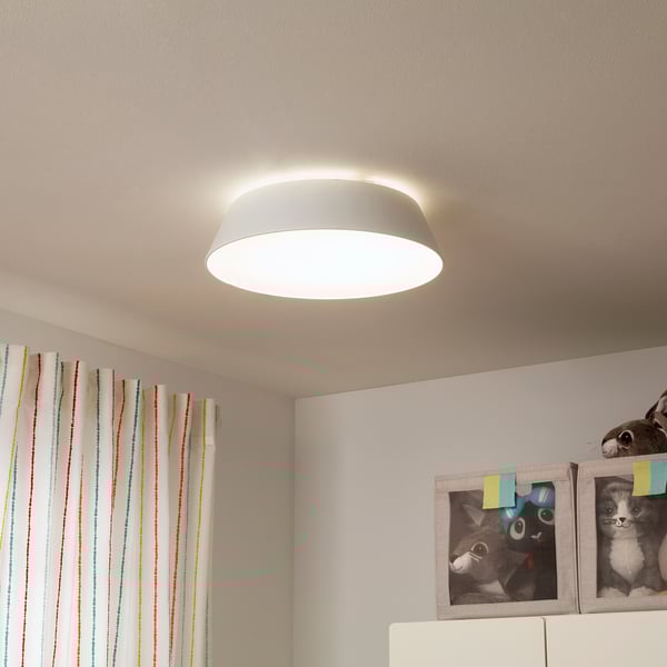 Fubbla Led Ceiling Lamp White Ikea