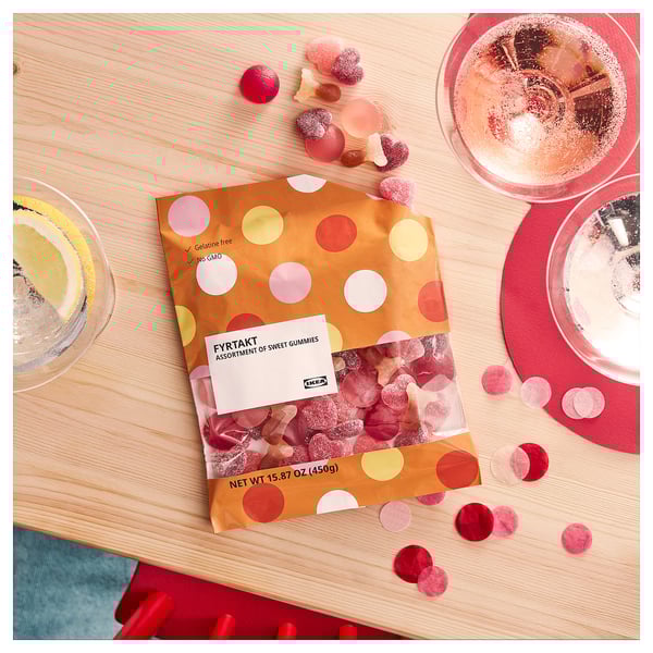FYRTAKT Mix of jelly candy, 16 oz