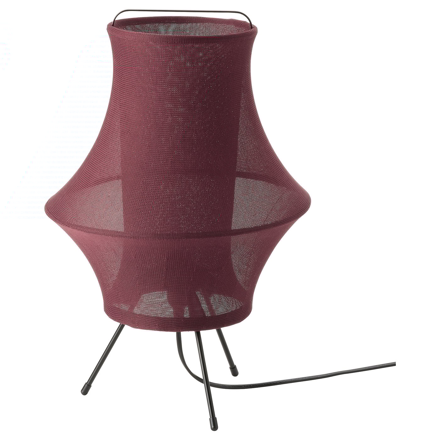 ikea red table lamp