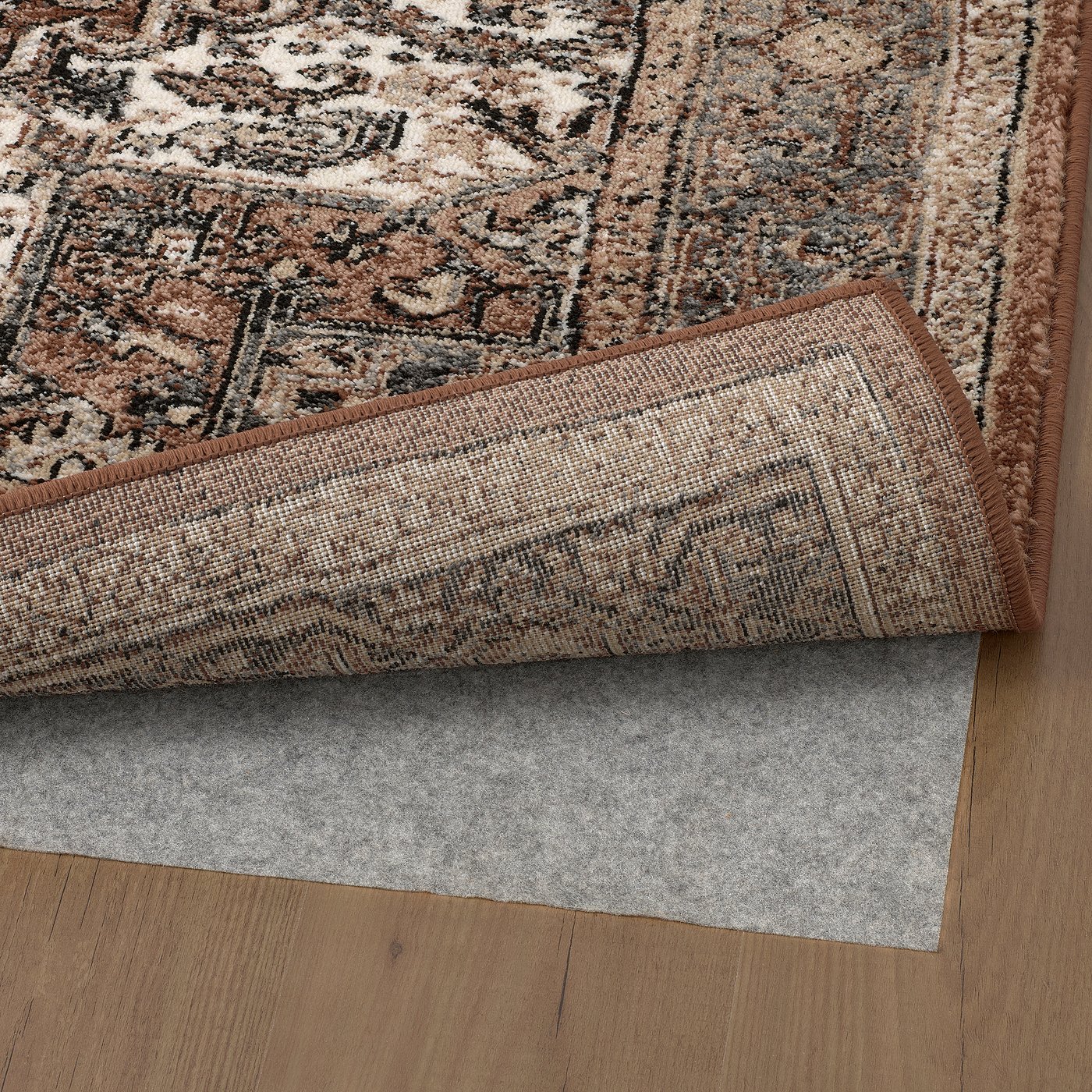 GADBJERG rug, low pile, red-pink, 5'3