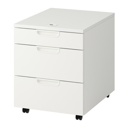 GALANT Drawer unit on casters white IKEA