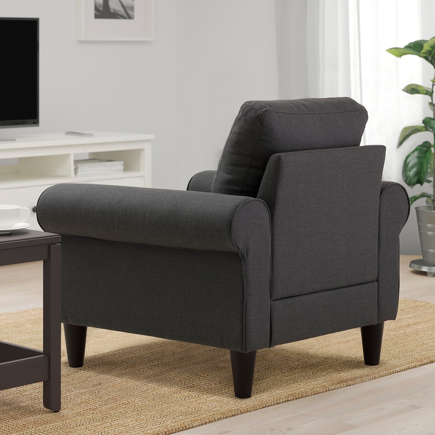 GAMMALBYN armchair, gray - IKEA
