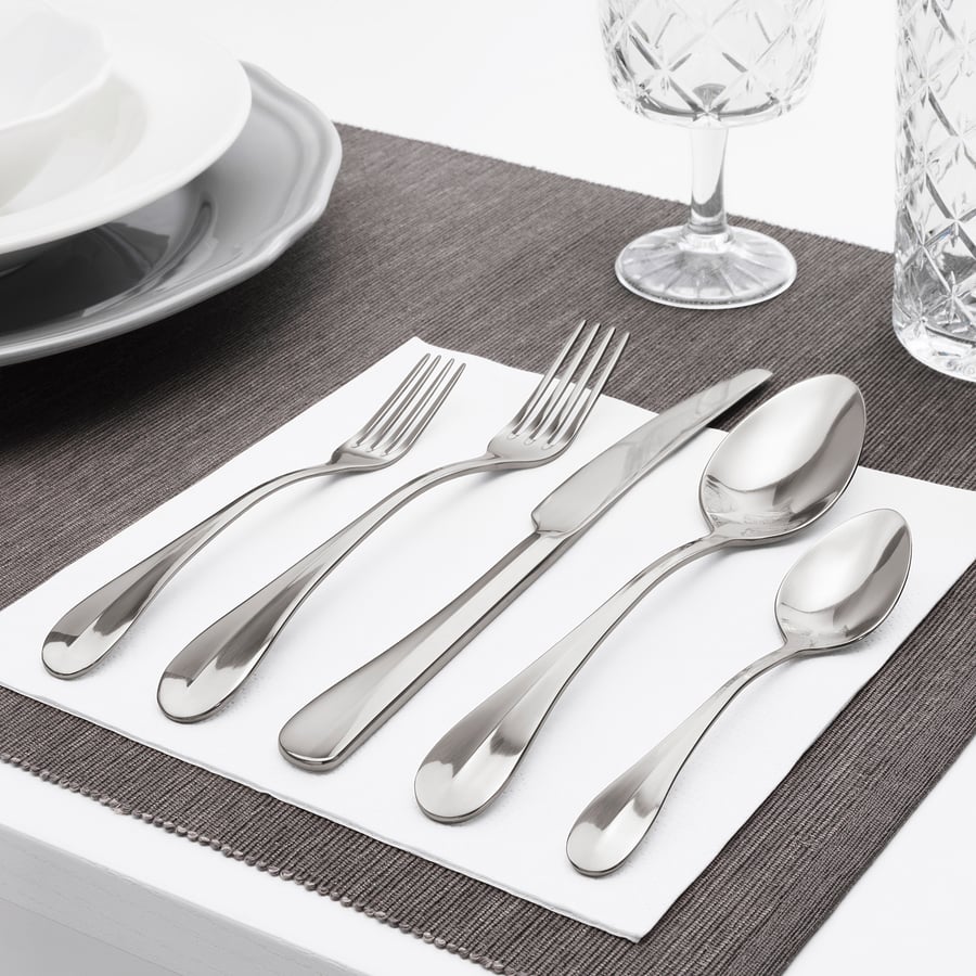 GAMMAN 20piece flatware set, stainless steel IKEA