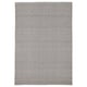 Option: GÅNGVÄG Rug, flatwoven, gray, 5 ' 7 "x7 ' 10 "