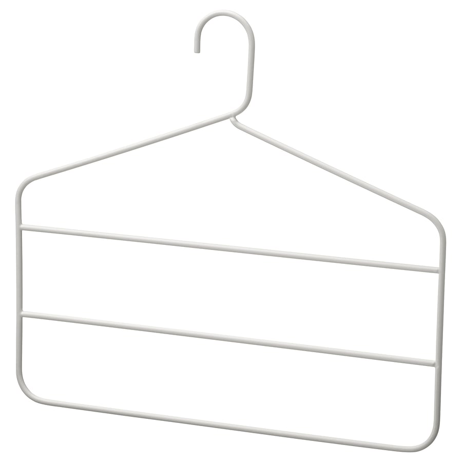 GÅRDSMÄSTARE Pants/skirt hanger, white