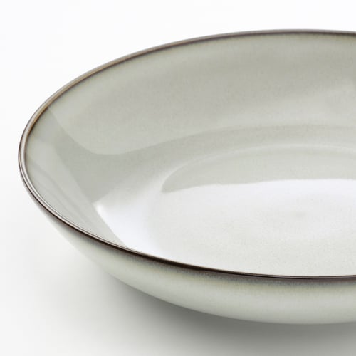 GLADELIG deep plate/bowl, gray, 8 ½" IKEA