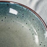 GLADELIG Serving bowl, beige-green, 12 "