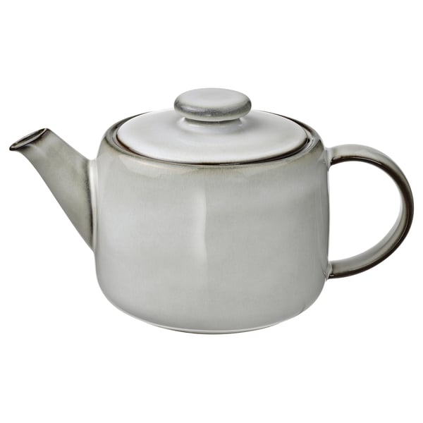 GLADELIG Teapot, gray, 1.3 qt - IKEA