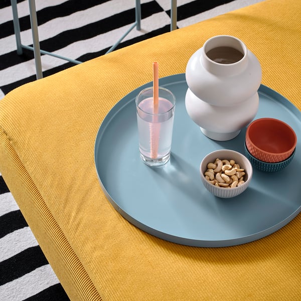 GLADOM Tray table, light blue, 17 1/2x20 5/8 "