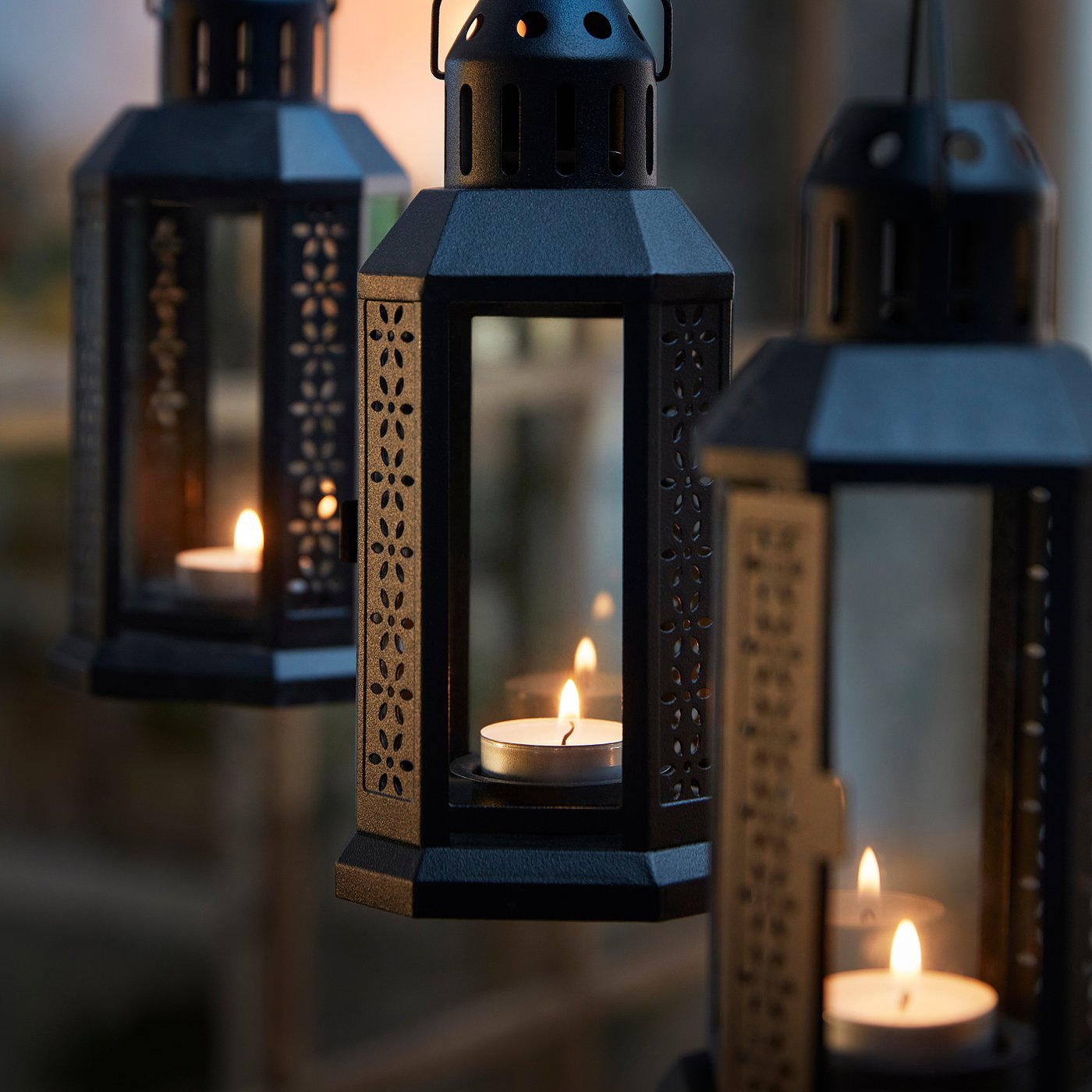 GLIMMA unscented tealights, 4 hr - IKEA