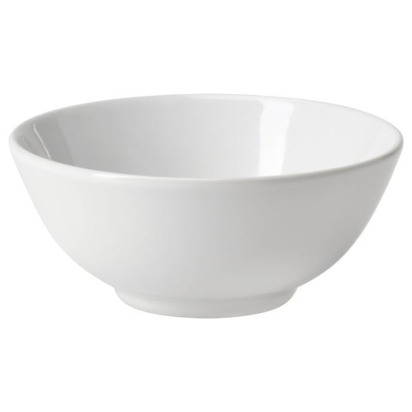 GODMIDDAG Bowl, white, 4 ½ "