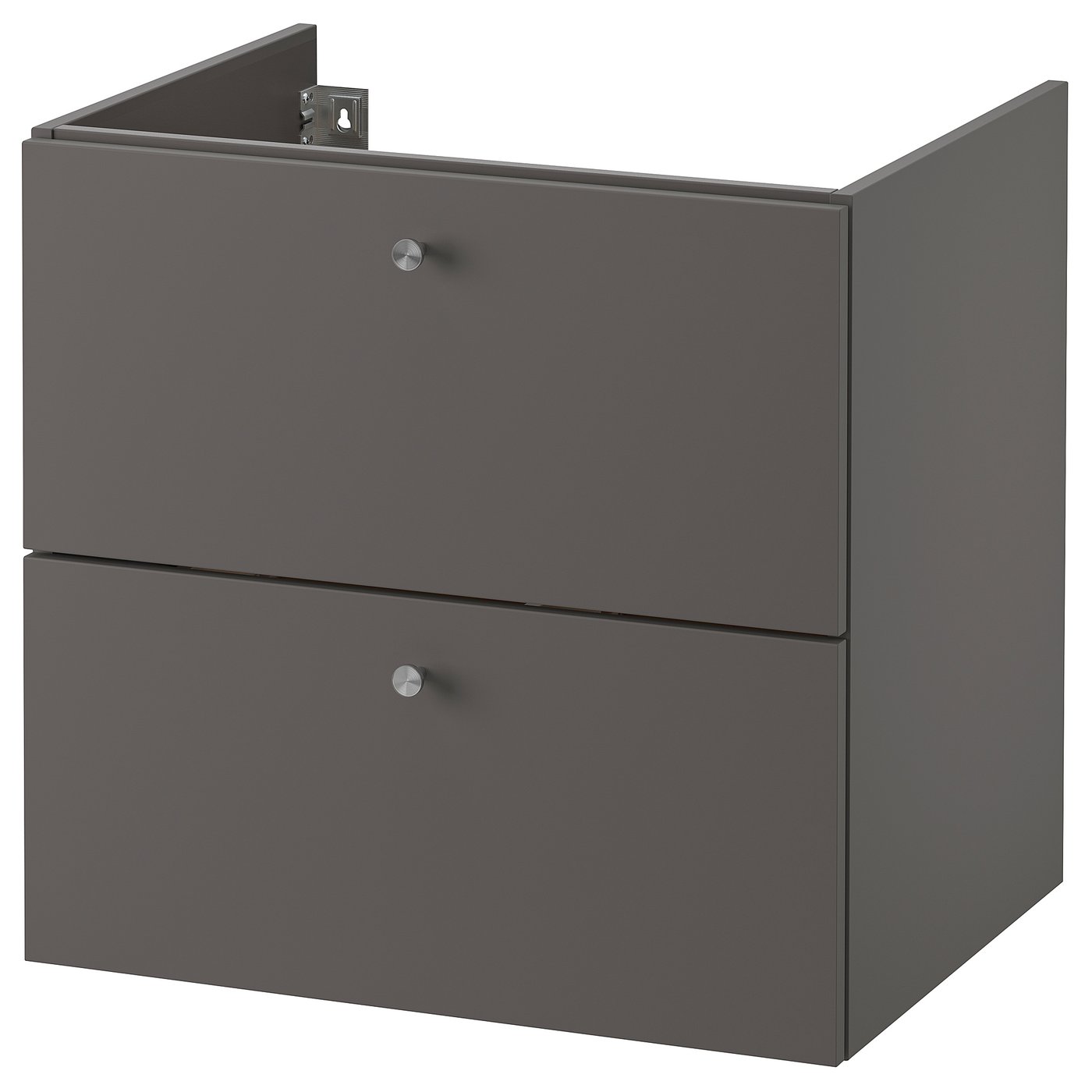 Sink with 2 drawers, Gillburen dark gray, 235/8x181