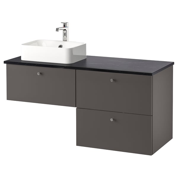 / HÖRVIK Sink w countertop sink, Gillburen