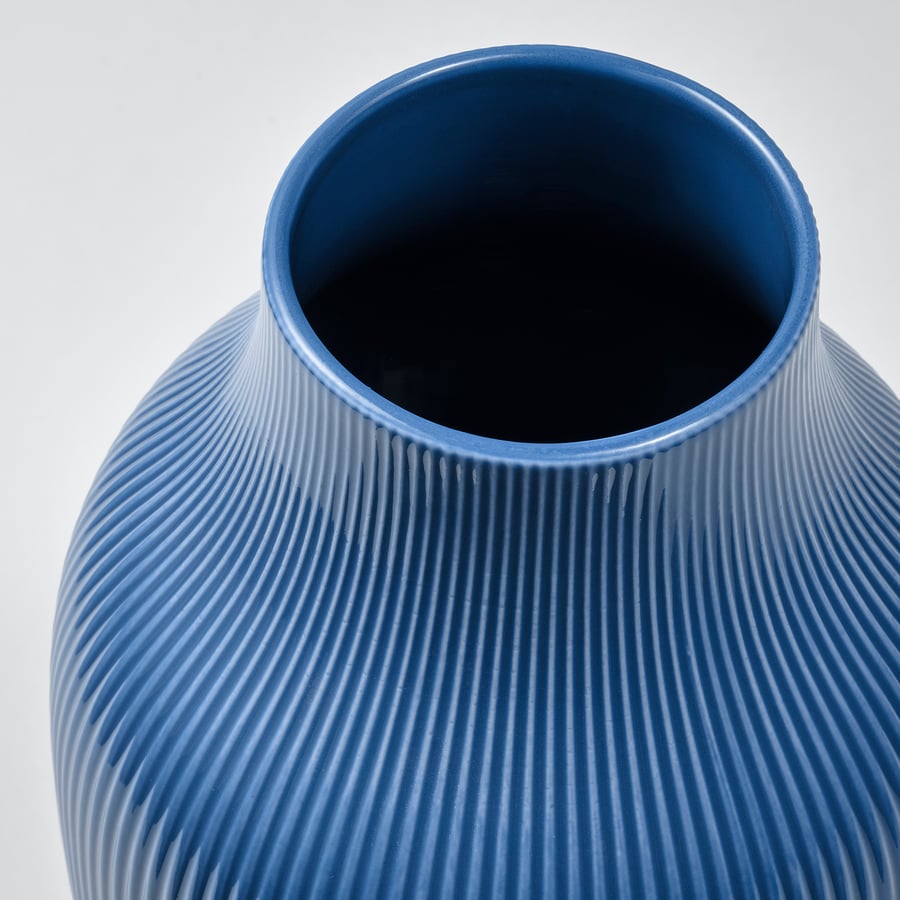 GRADVIS vase, blue, 8 ¼" IKEA