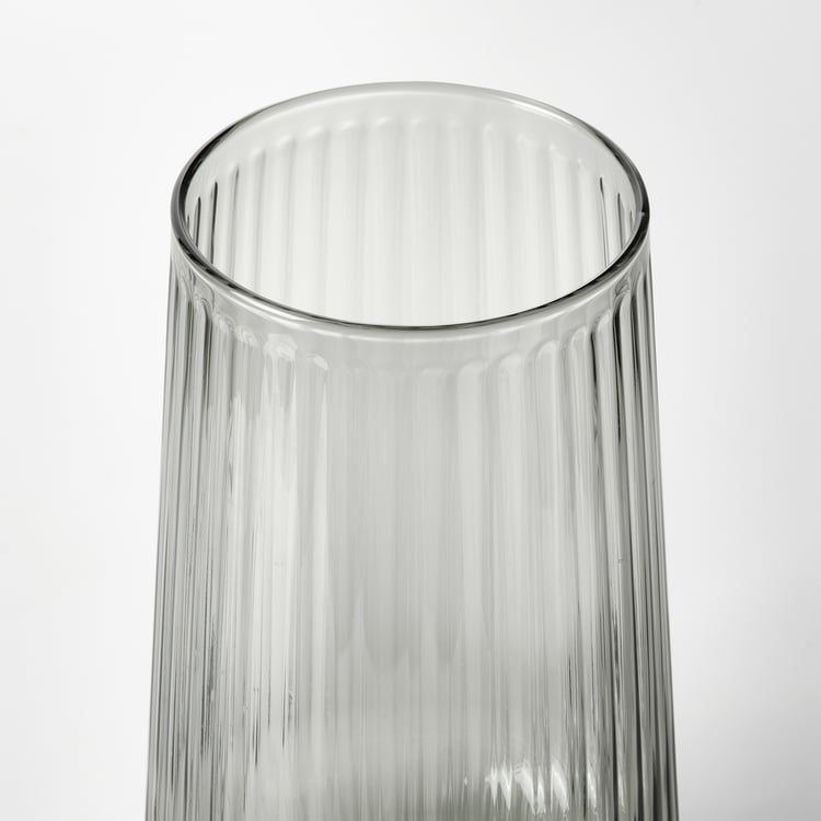 GRADVIS vase, gray, 7 ½" IKEA