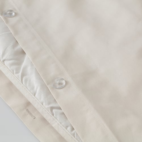 GRÅPALPMAL duvet cover and pillowcase(s), beige, King IKEA