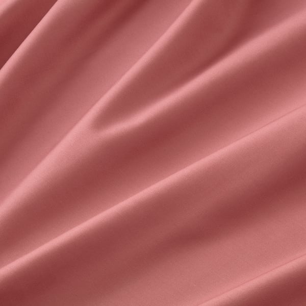 GRÅPALPMAL duvet cover and pillowcase(s), pink, King IKEA