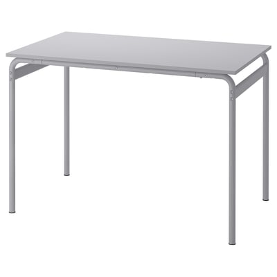 GRÅSALA Table, gray/gray, 43 1/4x26 3/8x29 1/2 "