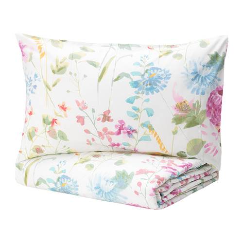 GRÄSVIAL Comforter set, 3pieces King IKEA