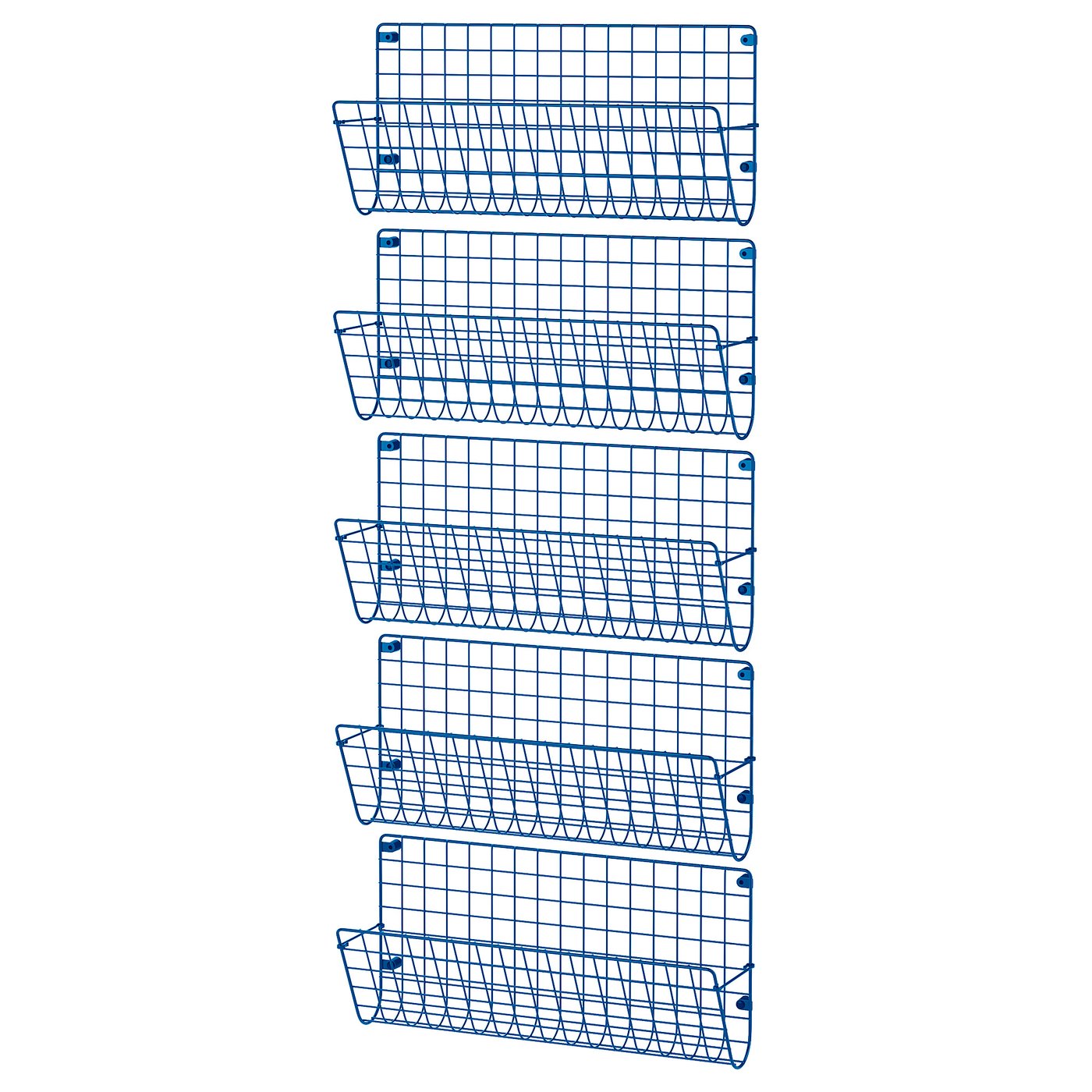 GREJIG hallway furniture, set of 5, blue - IKEA