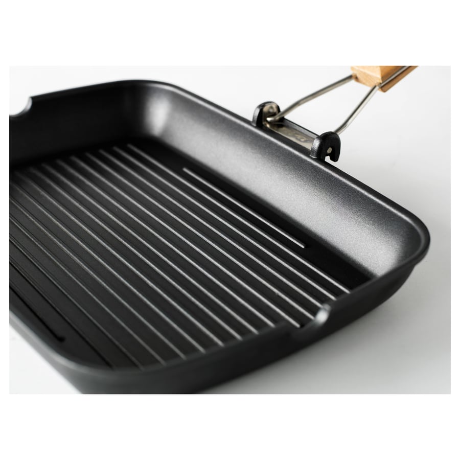 GRILLA Grill pan, black IKEA