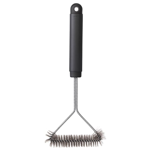 GRILLTIDER Barbecue grill cleaning brush, stainless steel IKEA