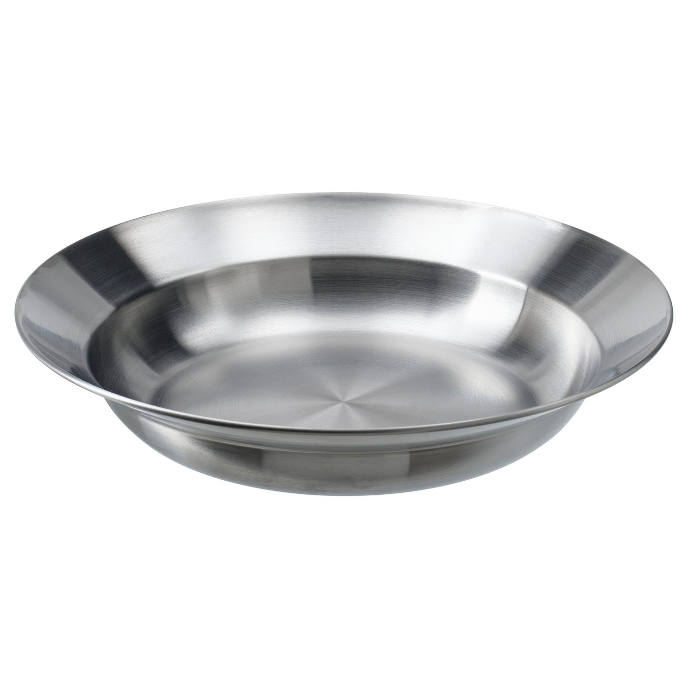 Deep Plate/Bowl, Stainless Steel