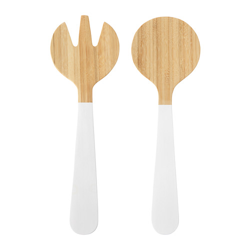 GRIPANDE 2piece salad server set IKEA