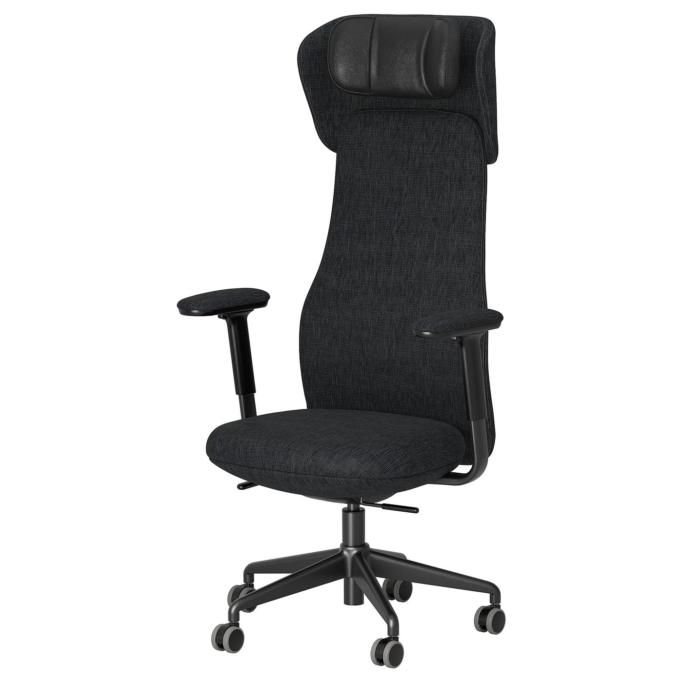 GRÖNFJÄLL headrest, Letafors gray/black - IKEA