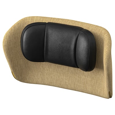 GRÖNFJÄLL Headrest, Letafors yellow-brown/black