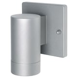 GRÖNSPRÖT Wall lamp, hardwire installation, outdoor aluminum color