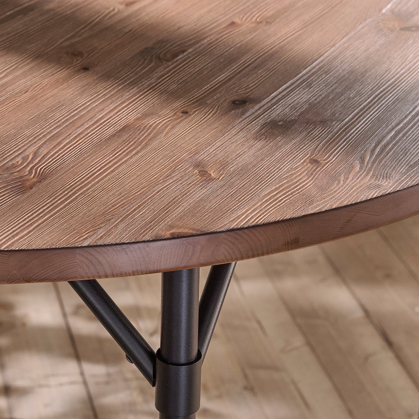 GRÖTÅN table, pine/brown stained, 413/8