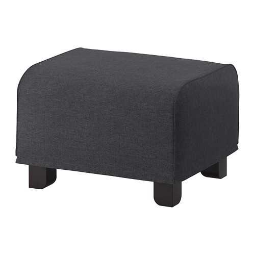 GRÖNLID Ottoman Sporda dark gray IKEA