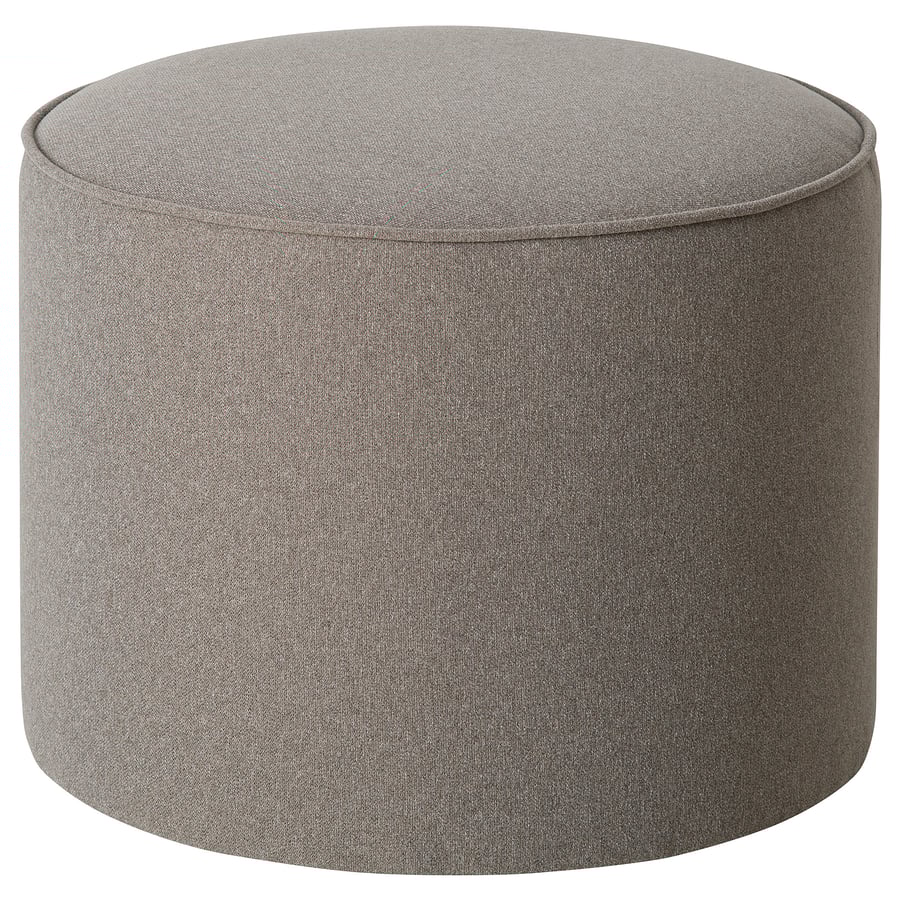 GRUNDSJÖ ottoman, gray IKEA
