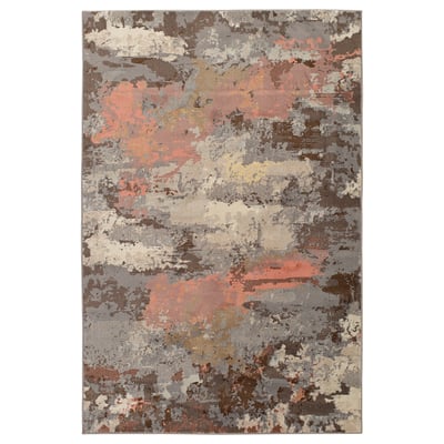 GRUNDSKOLA Rug, low pile, multicolor, 5 ' 3 "x7 ' 10 "